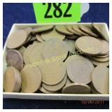 GROUP OF 100 WHEAT PENNIES
