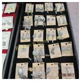 GROUP OF 40 EARRING AND NECKLACES