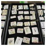 GROUP OF 48 STERLING SILVER EARRINGS AND NECKLACES