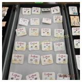 GROUP OF 48 STERLING SILVER EARRINGS AND NECKLACES