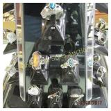 GROUP OF 6 STERLING SILVER RINGS