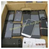 GROUP OF 2 BOXES OF ASSTD CELL PHONES