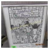 FRAMED 14" X 11" BLAINE