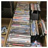 GROUP OF 3 BOXES OF ASSTD DVD