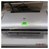 HP PRINTER, LOGITECH RECHARGABLE SPEAKER AND