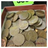 GROUP OF 50 US WHEAT PENNIES