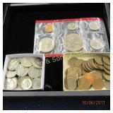 TRAY OF ASSTD US COINS