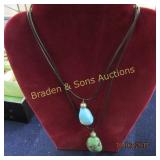 GROUP OF 2 LADIES TURQUOISE NECKLACES