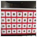 GROUP OF 56 US WHEAT PENNIES