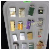 GROUP OF 16 VINTAGE LIGHTERS
