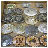 GROUP OF 19 NEW BELT BUCKELS