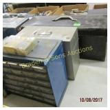 BOX OF ASSTD TOOLS, 2 METAL TOOL BOXES,