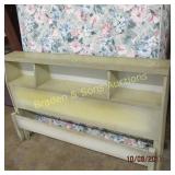 VINTAGE BED WITH BOX SPRING AND MATTRESS