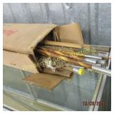 GROUP OF BAMBOO FISHING POLES