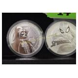 GROUP OF 2 BRILLIANT UNCIRCULATED 2017