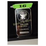 SILVER FIVE OUNCE BAR