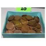 GROUP OF 100 US WHEAT PENNIES
