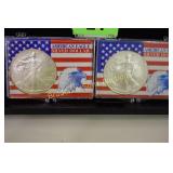 US 2000 AND 2001 BRILLIANT UNCIRCULATED