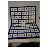 GROUP OF 56 US STEEL WHEAT PENNIES