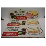 GROUP OF SIX 22" X 7" VINTAGE 1950