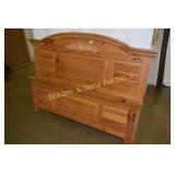 CONTEMPORARY QUEEN SIZE BED FRAME