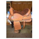 NEW MADE IN USA DAKOTA LEATHER SADDLE