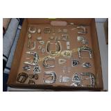 GROUP OF 12 WESTERN BELT BUCKLES