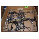 GROUP OF 10 NEW CONTEMPORARY HORSE BITS