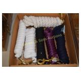 GROUP  OF 6 NEW LEAD ROPES