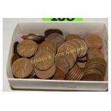 GROUP OF 100 US WHEAT PENNIES