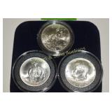 US 1964 KENNEDY SILVER HALF DOLLAR AND