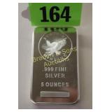 SILVER 5 OZ BAR FROM SUNSHINE MINTING