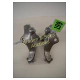 PAIR OF CROCKET ALUMINUM SPURS