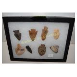 GROUP OF 8 NATIVE AMERICAN POINTS