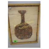 NATIVE AMERICAN BROKEN POTTERY PIECES IN SHAPE