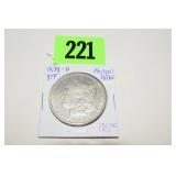 US 1878-P EIGHT TAIL FEATHERS MORGAN SILVER