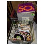 GROUP OF 2 CRATES OF ASSTD RECORD ALBUMS