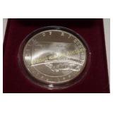1991 ONE OUNCE SILVER ROUND ISSUED