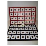 GROUP OF 56 WHEAT PENNIES