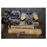 USED TITAN INDUSTRIAL AIR COMPRESSOR