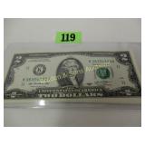 GROUP OF 15 SERIES 2013  $2.00 BILLS
