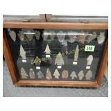 GROUP OF 26 AUTHENTIC NATIVE AMERICAN POINTS