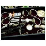 TRAY OF ASSTD COSTUME JEWELRY