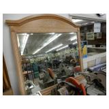 FRAMED 41" X 33" WALL MIRROR