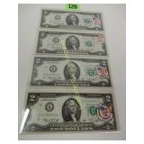GROUP OF 4 SERIES 1976 FIRST DAY ISSUE $2.00