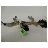 BUERMANN STAR STEEL ENGRAVED LEAF WESTERN