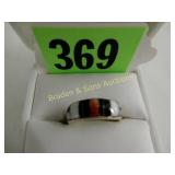 LADIES SOUTHWEST STYLE STERLING SILVER RING SIZE 9