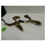 BUERMANN STAR STEEL ONE PIECE COWBOY SPUR