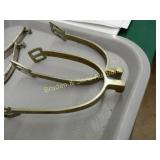 GROUP OF 4 PAIRS BUERMANN STAR STEEL SPURS