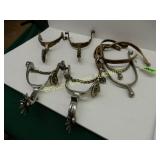 GROUP OF 2 PAIR BUERMANN STAR STEEL AND